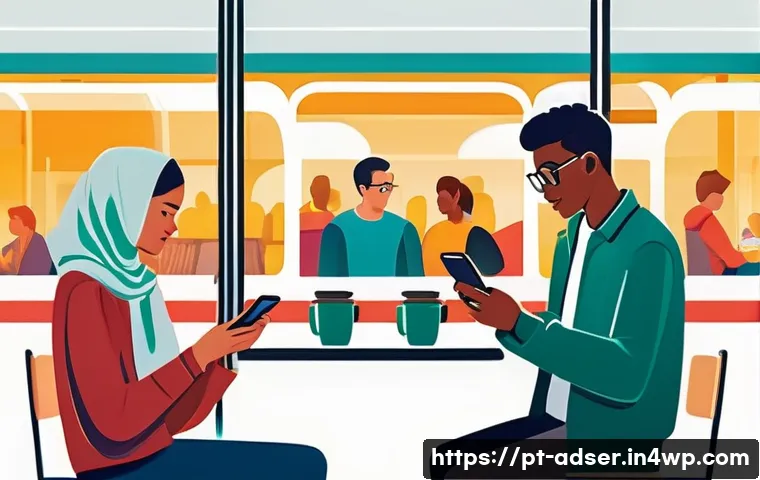 모바일 퍼포먼스 마케팅의 중요성과 전략 - **Prompt:** "A vibrant, dynamic illustration depicting diverse individuals seamlessly integrating sm...