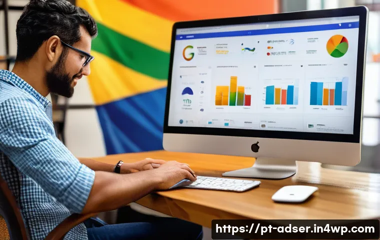 퍼포먼스 마케팅의 중소기업 활용 방안 - A modern small business owner analyzing detailed customer profiles on a digital dashboard in a cozy ...